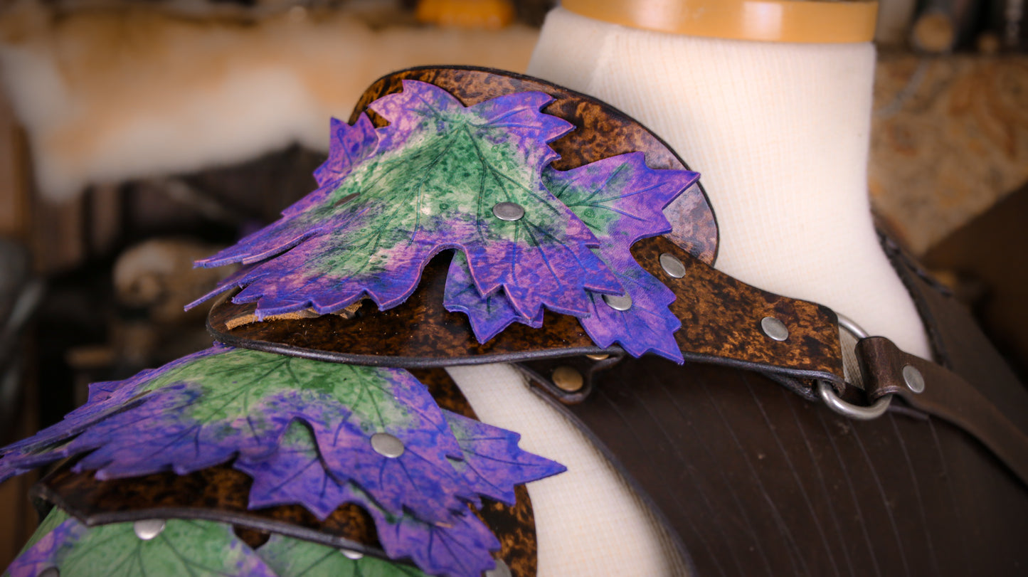 Maple Leaf Epaulette Shoulder Armor