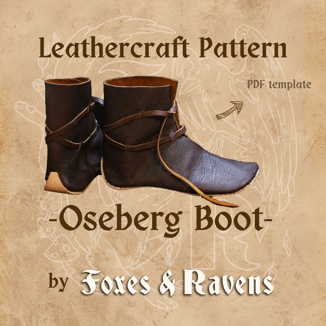 Oseberg Boot Pattern EU 36 to 48