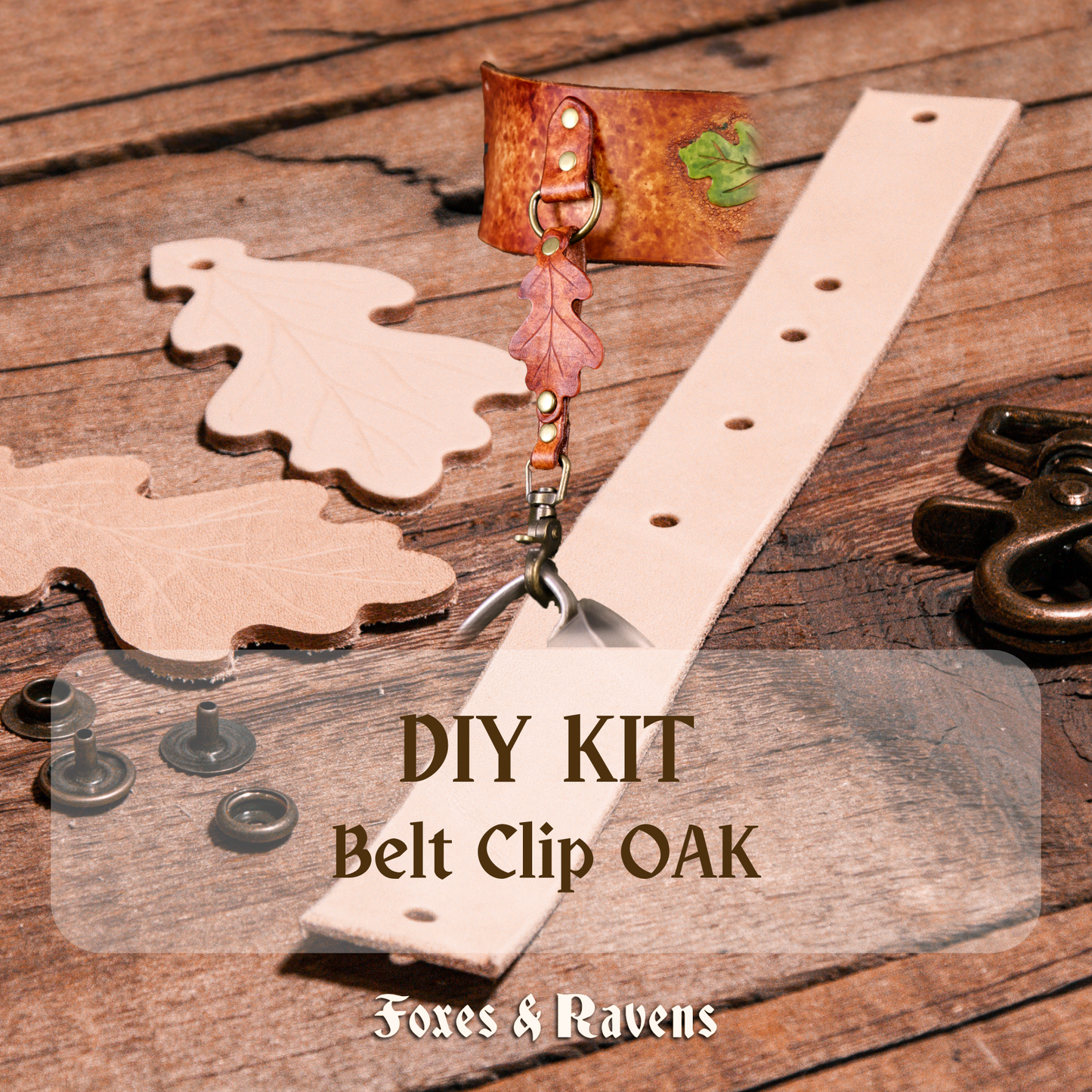 Oak Leaf Belt Clip Kit