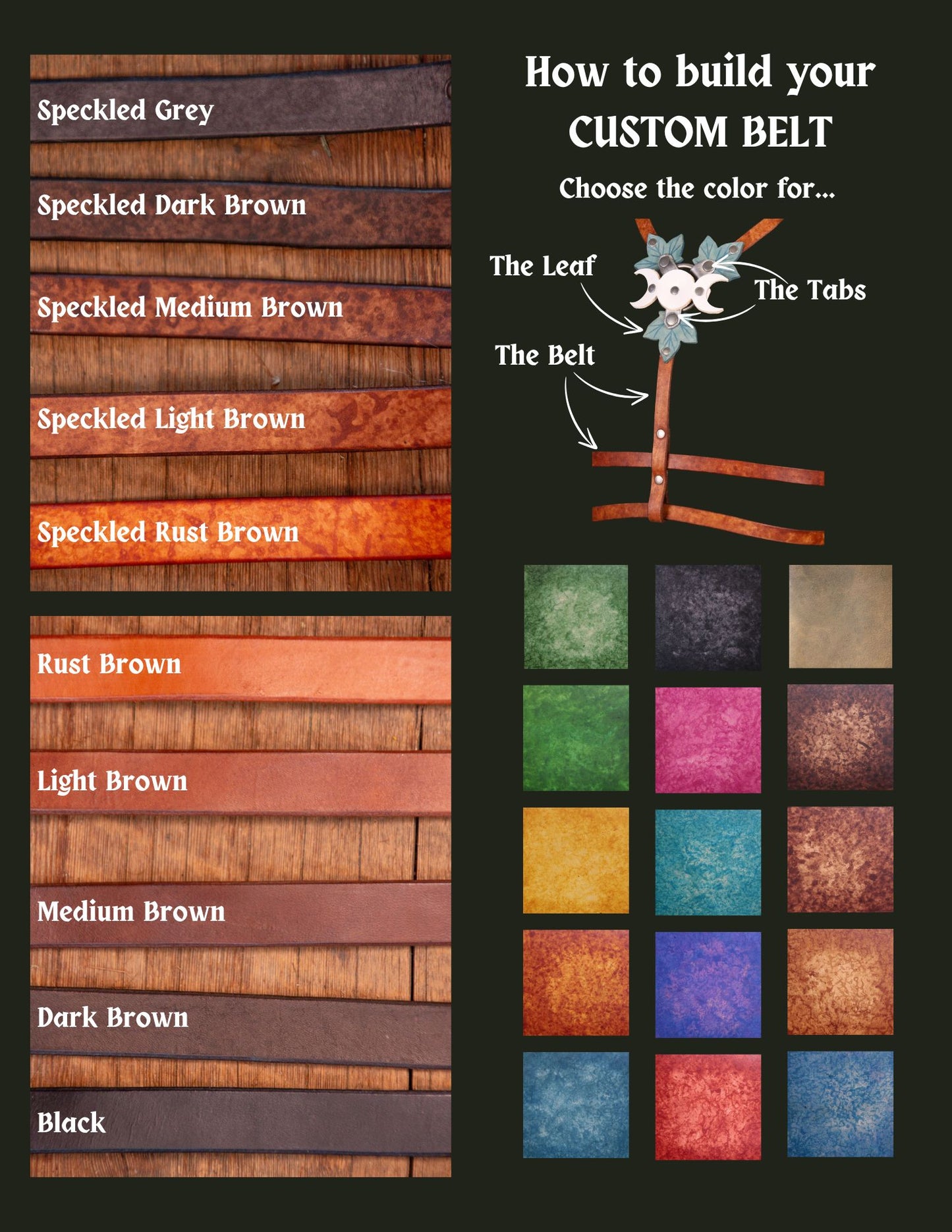 Basic Witch Harness in Ivy