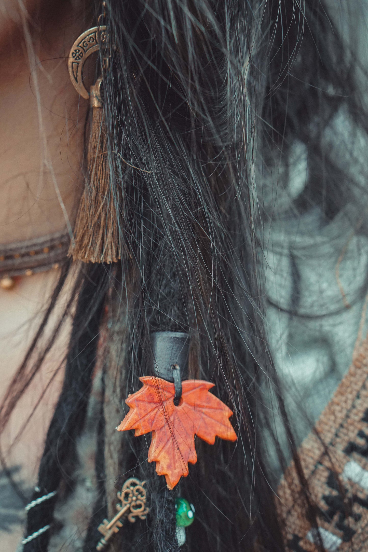Forest Talisman Hair Bead