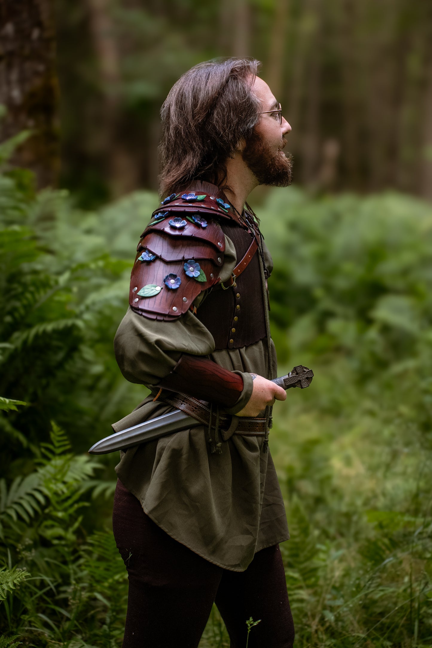 Dryad's Epaulette Shoulder Armor