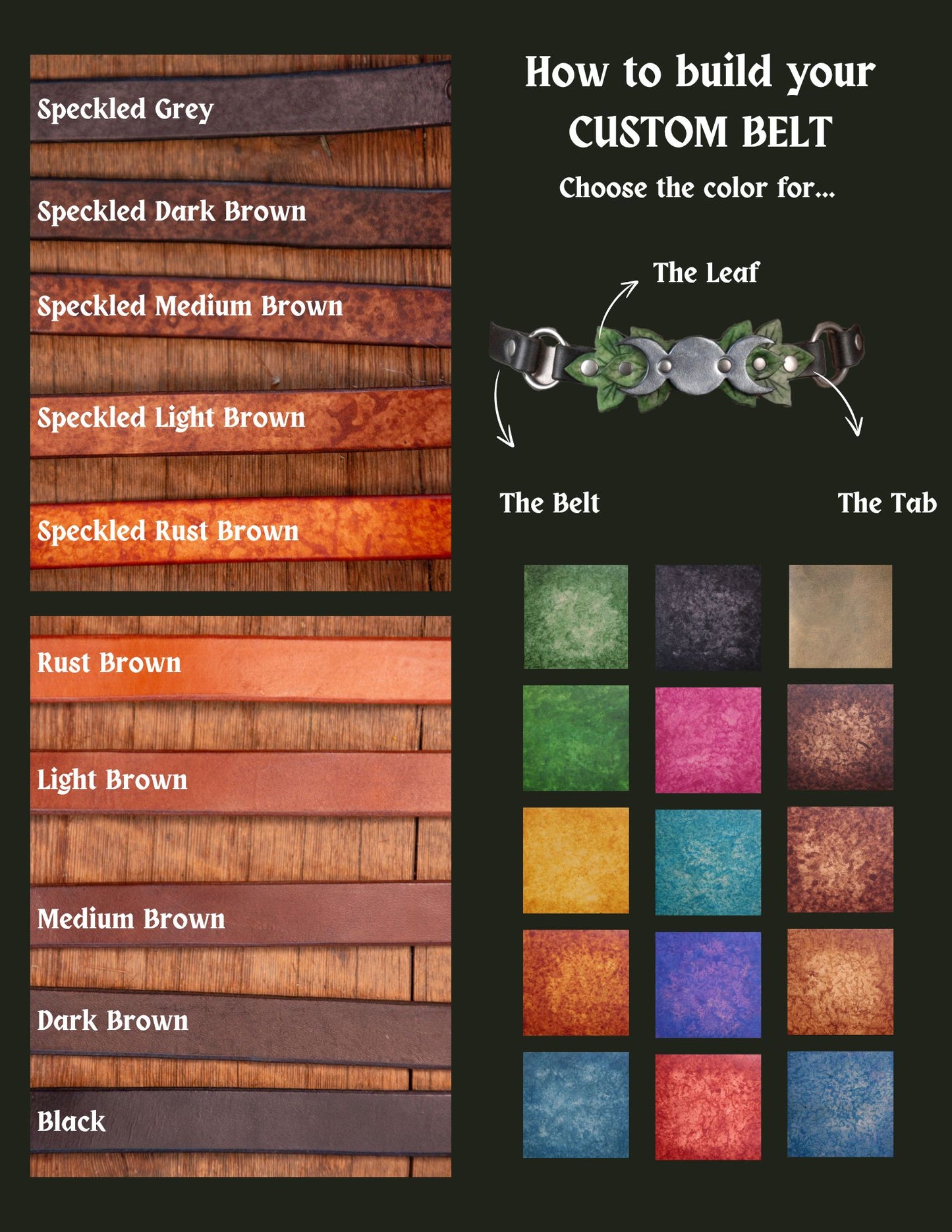 Basic Witch Belt in Ivy