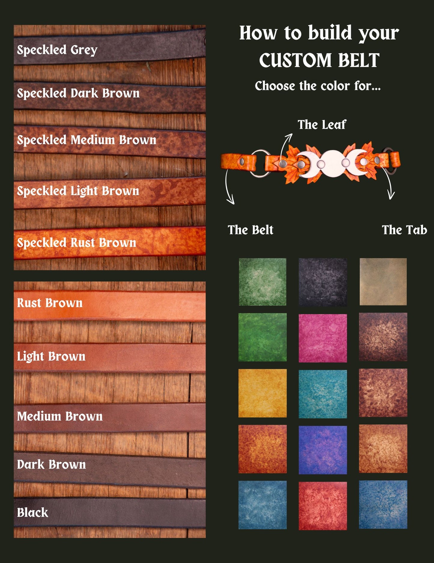 Basic Witch Belt in Maple