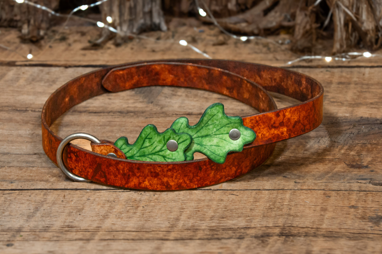 Oak Leaf Ring Belt