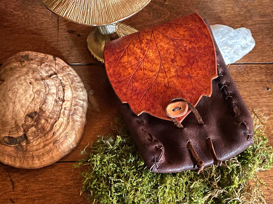 Leaf Belt Pouch