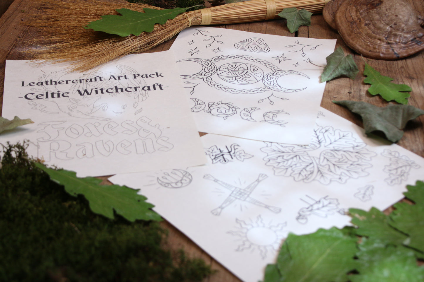 Celtic Witchcraft Art Pack