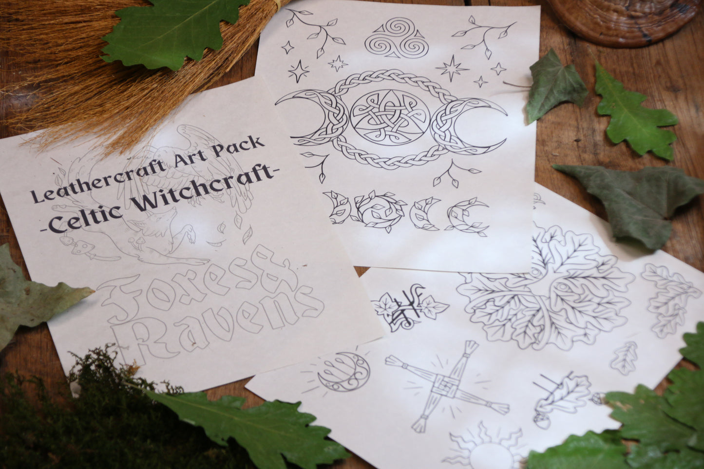 Celtic Witchcraft Art Pack