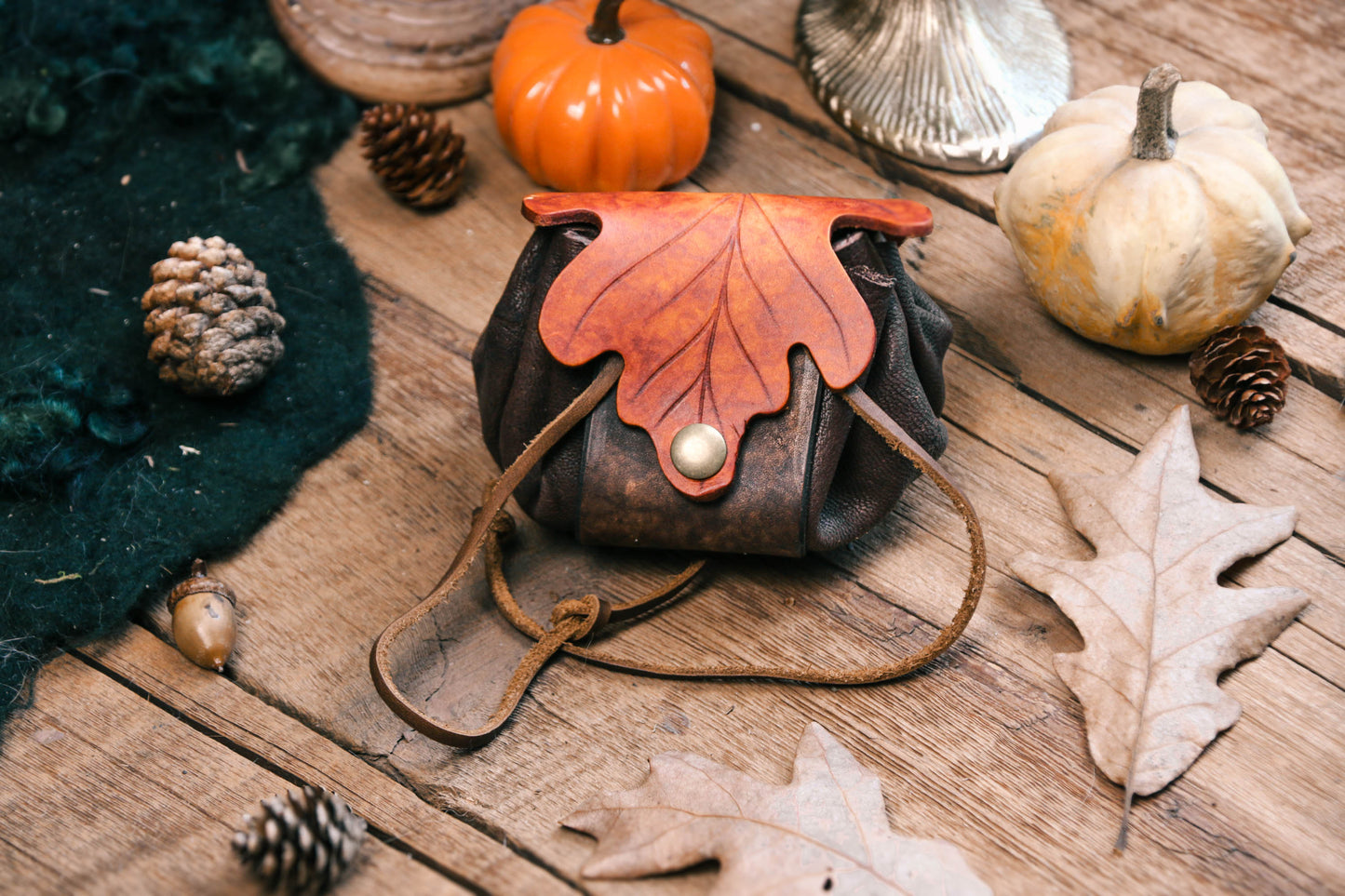 Small Oak Pouch