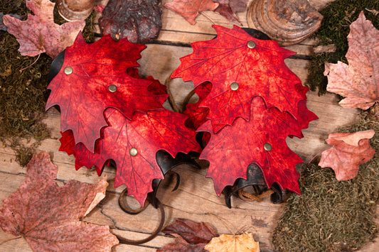Maple Leaf Bracers