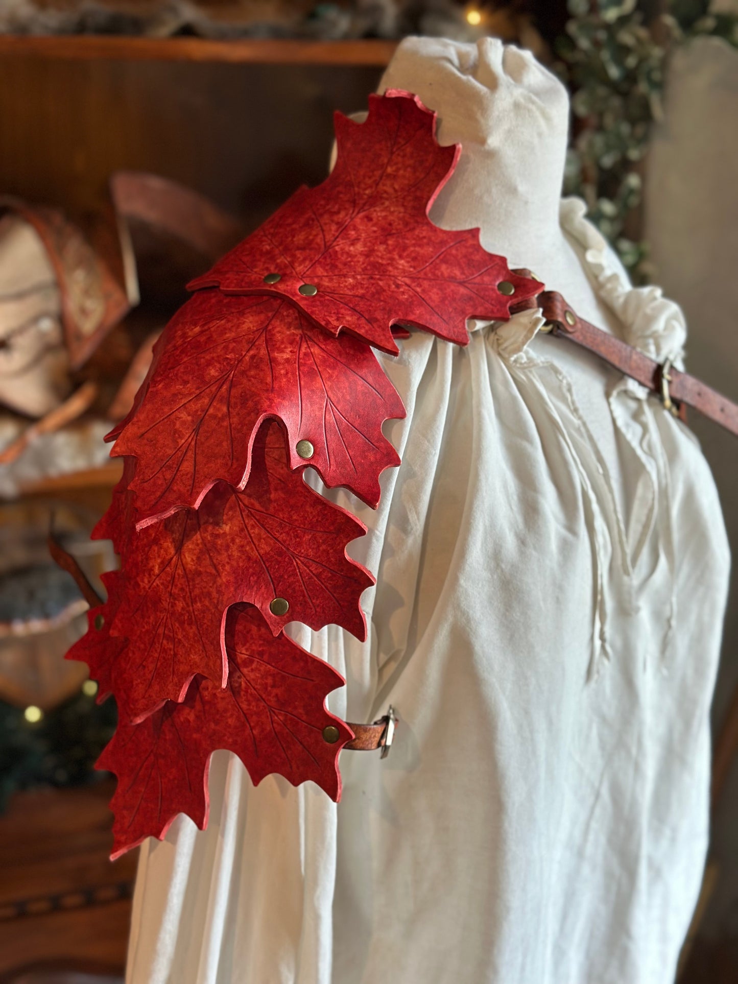 Maple Leaf Shoulder Armour