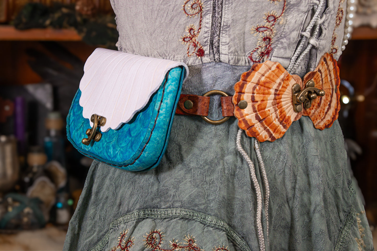 Siren's Shell Belt Pouch