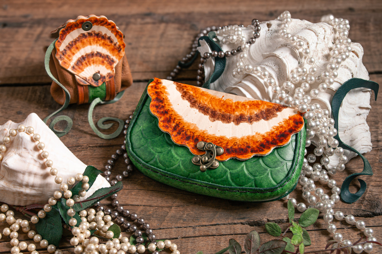 Siren's Shell Belt Pouch