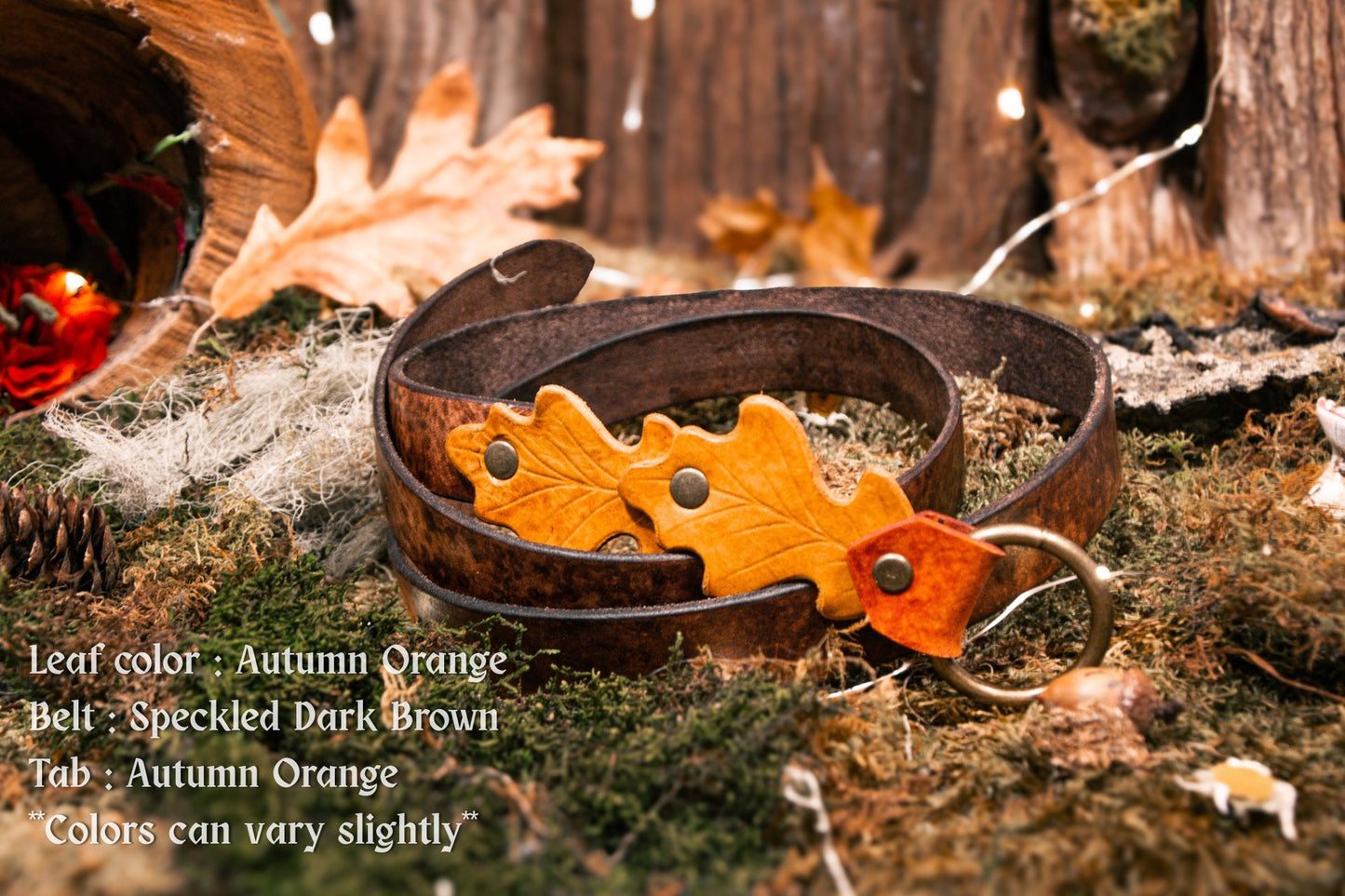 Oak Leaf Ring Belt