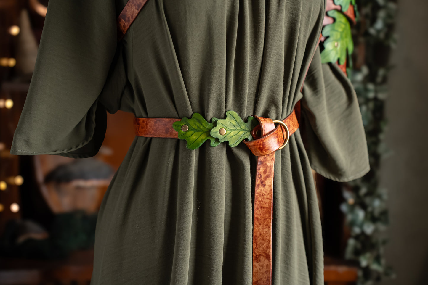 Oak Leaf Ring Belt