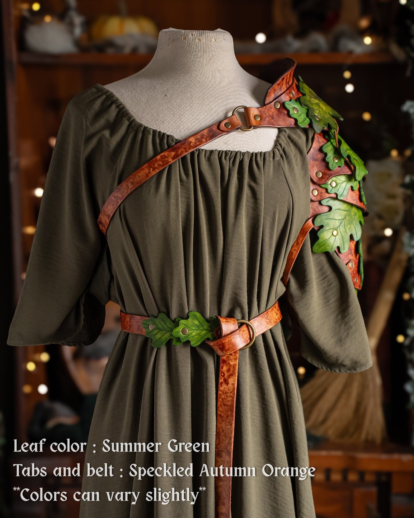 Oak Leaf Ring Belt