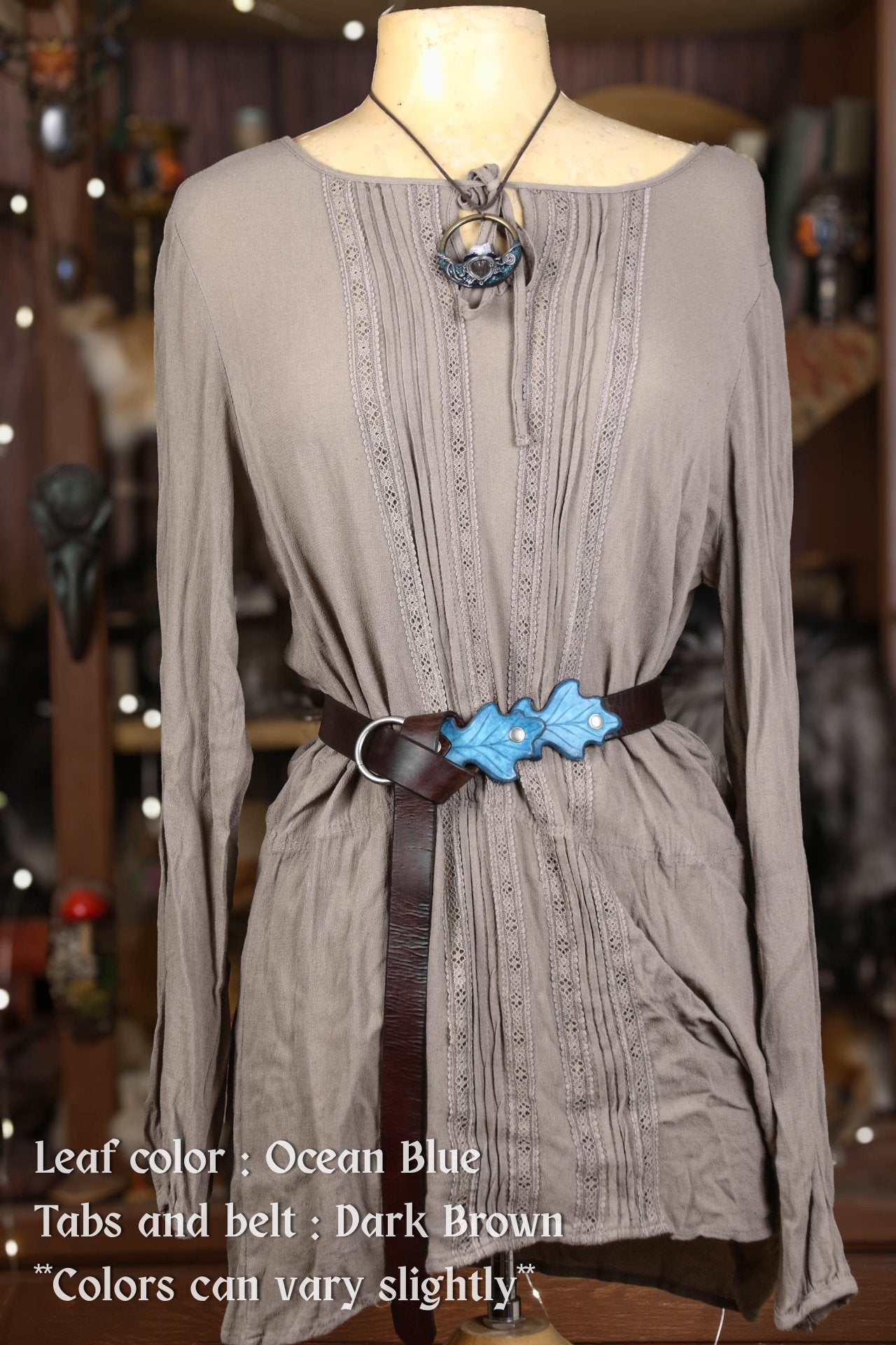 Oak Leaf Ring Belt