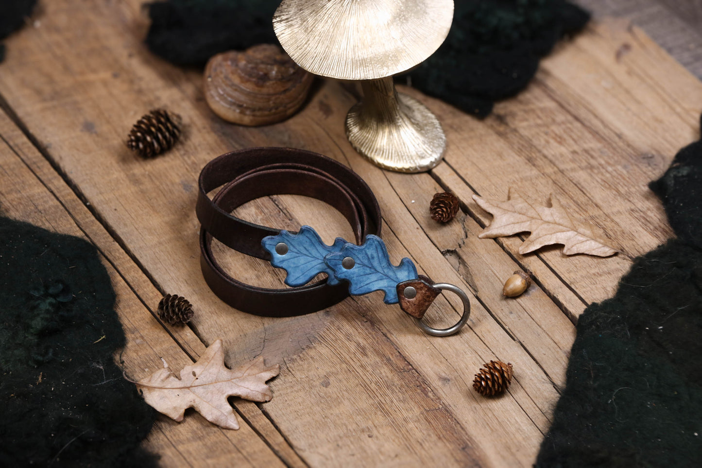 Oak Leaf Ring Belt