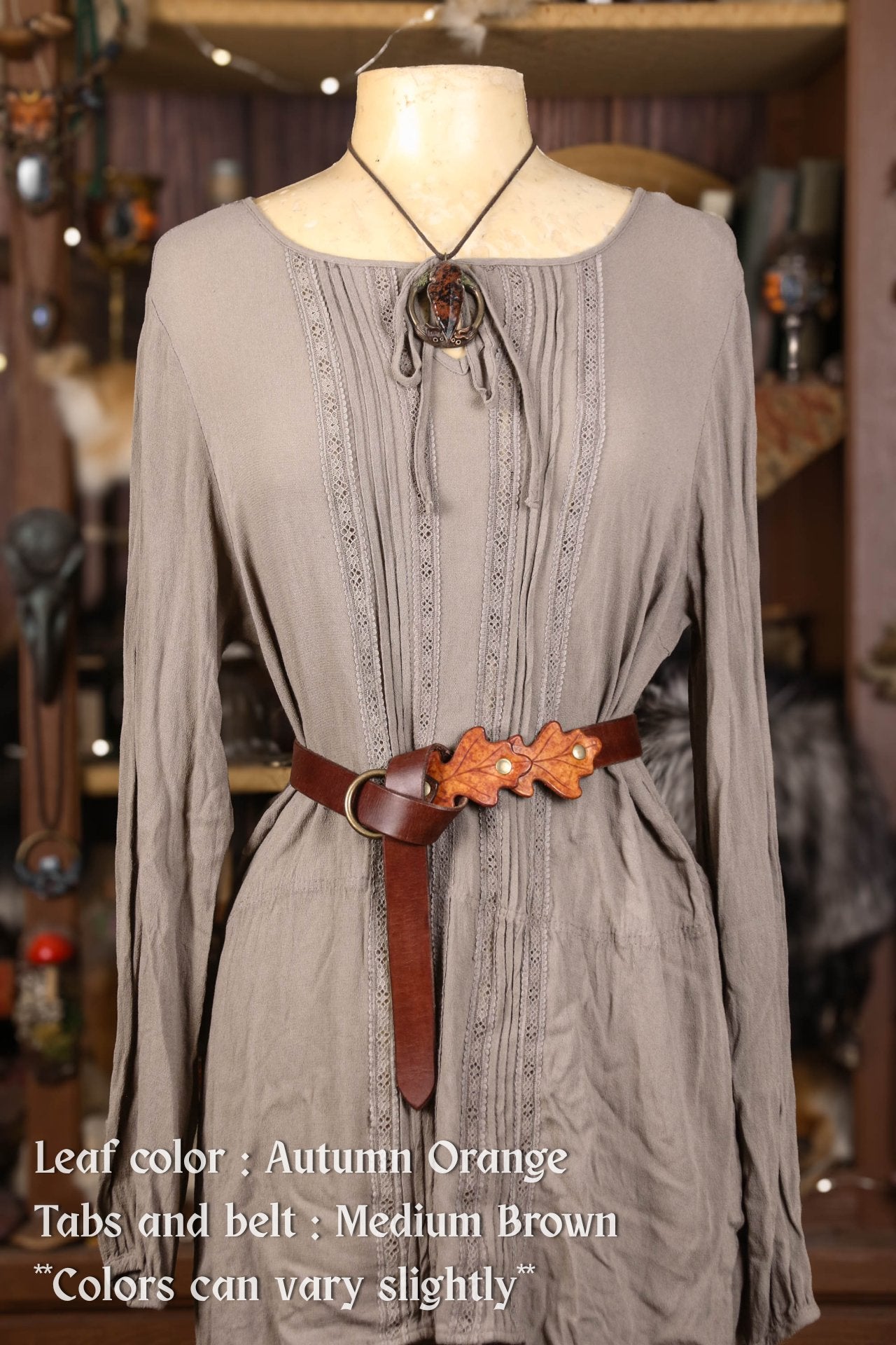 Oak Leaf Ring Belt
