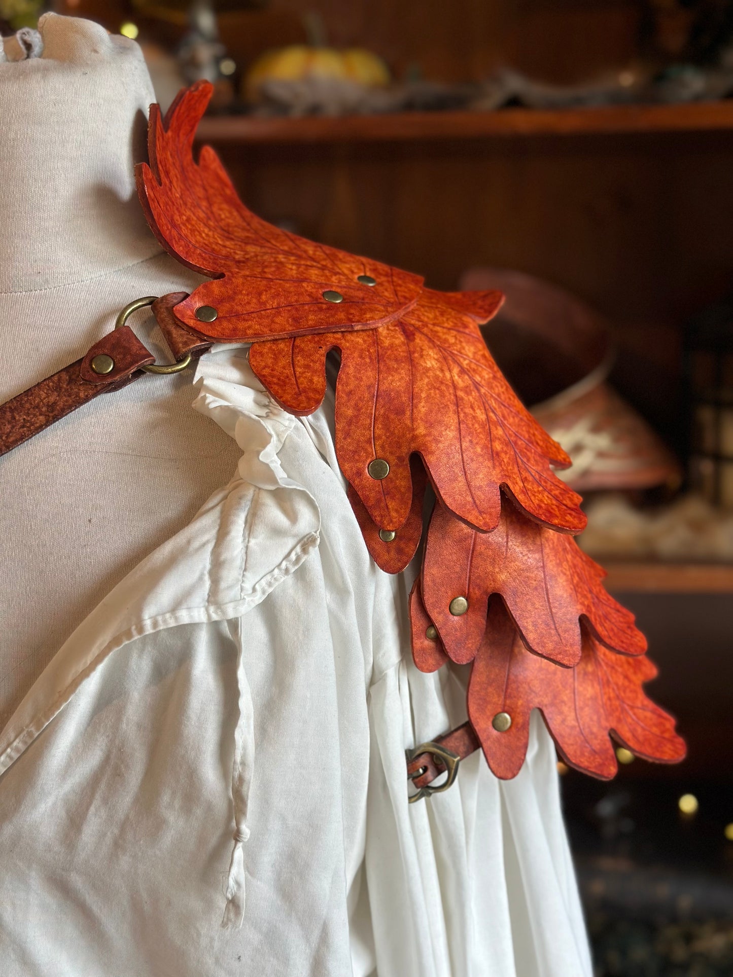 Oak Leaf Shoulder Armour