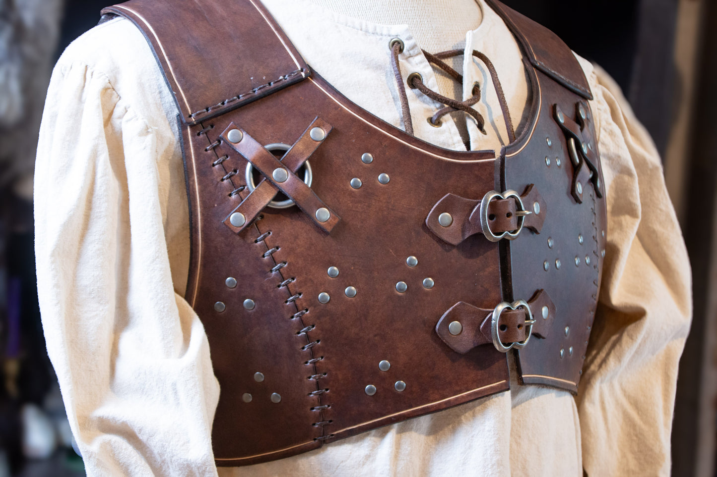 Wild Hunter Half Breastplate