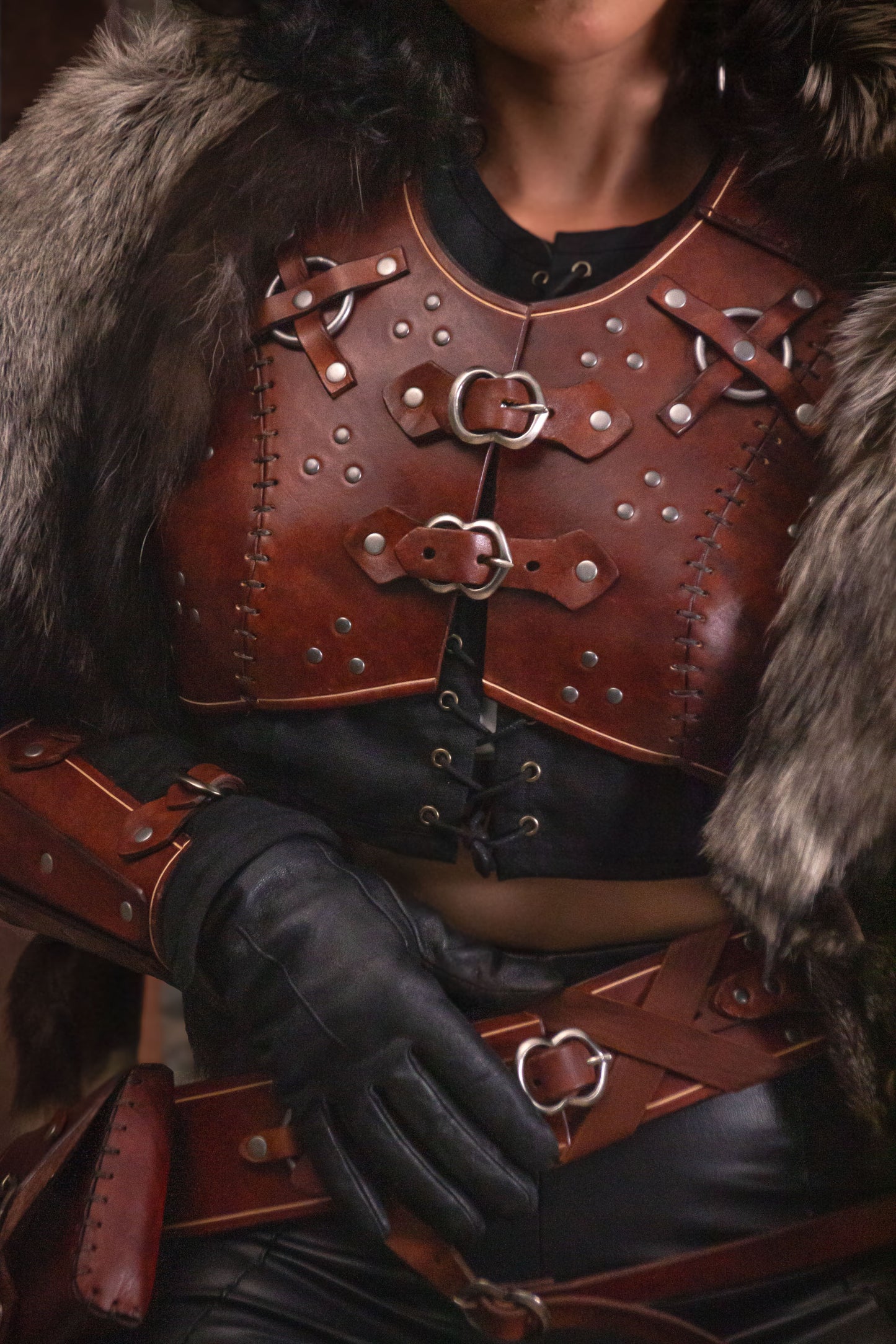 Wild Hunter Half Breastplate