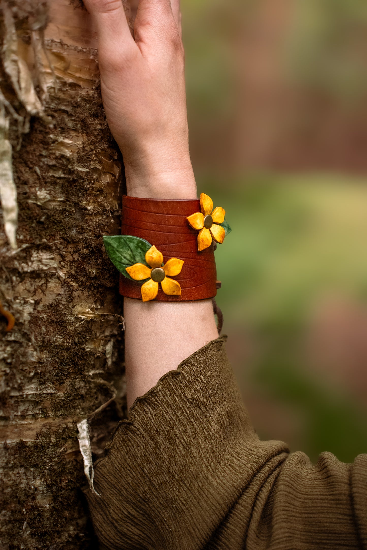 Dryad's Wrist Cuffs
