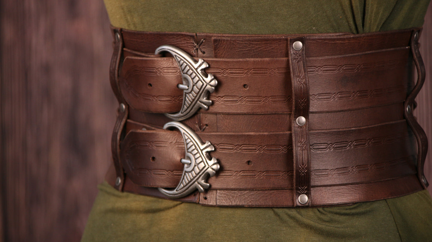 Morrigan's Two-Tiered Warrior Belt
