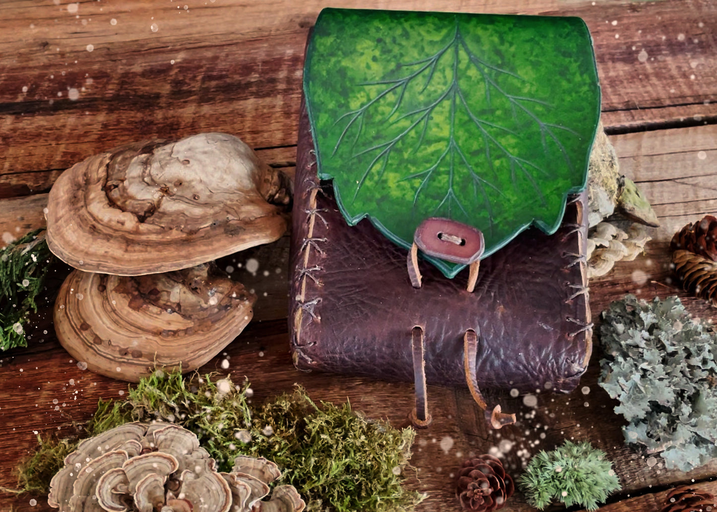 Leaf Belt Pouch