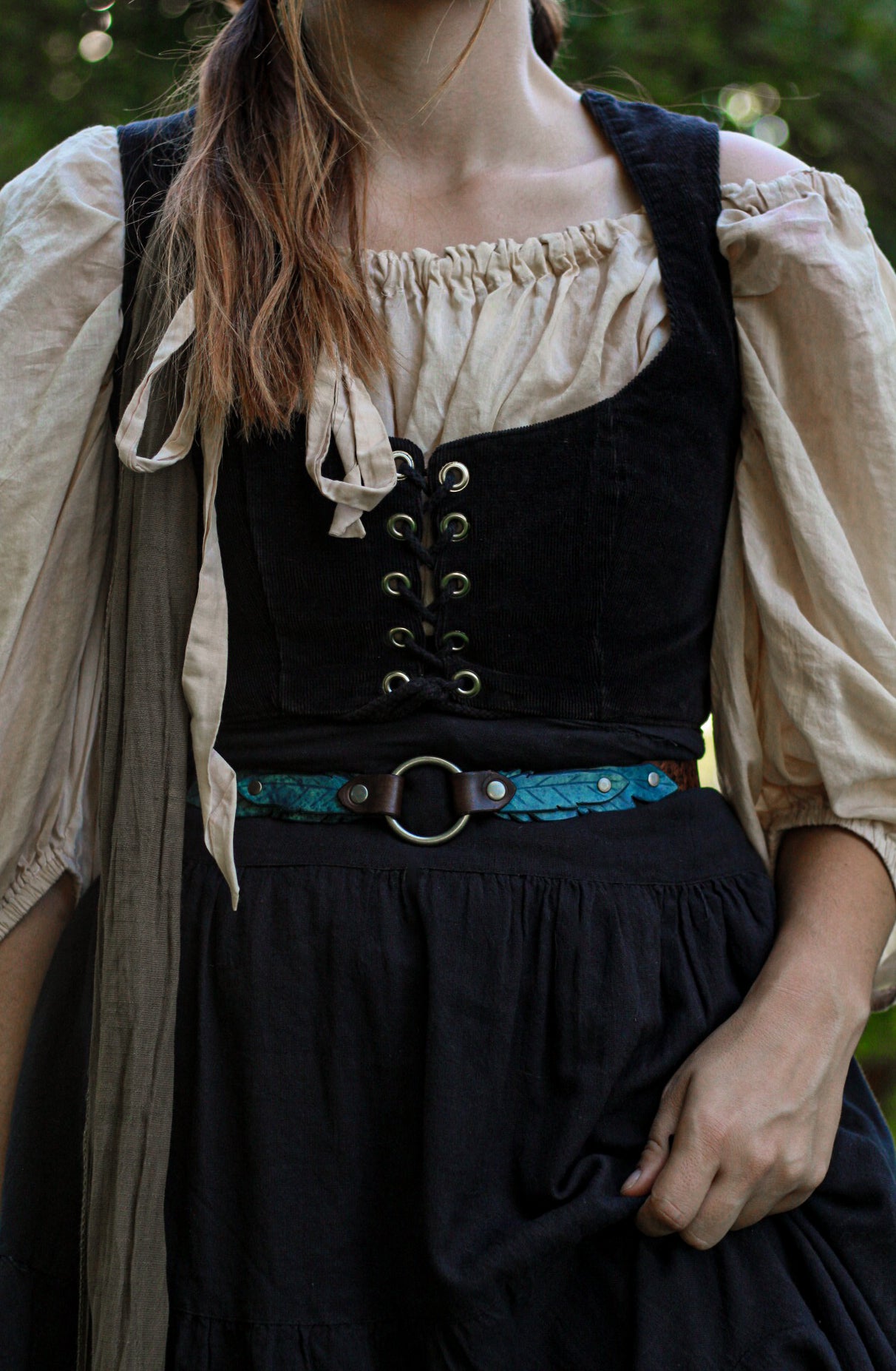 Morrigan's Feather Belt