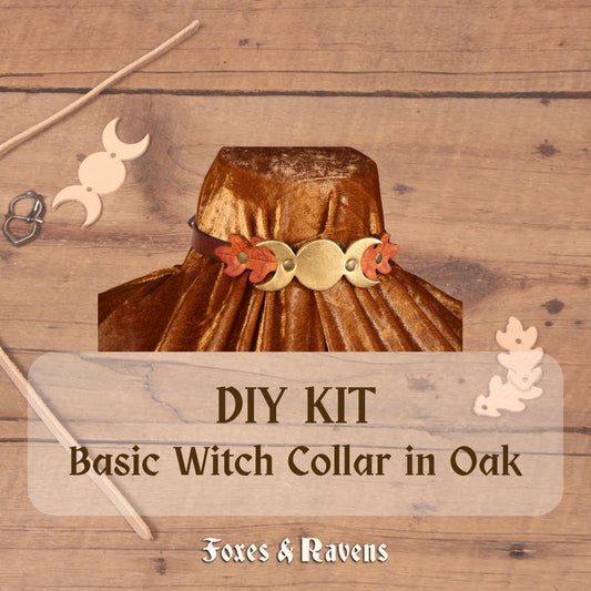 Basic Witch Collar in Oak Kit