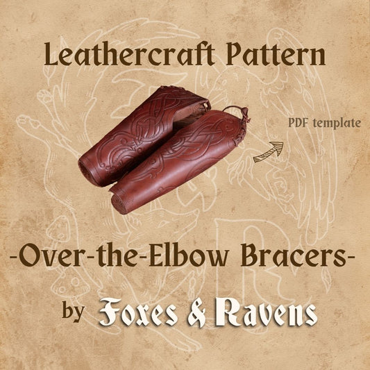 Over the Elbow Bracer Pattern