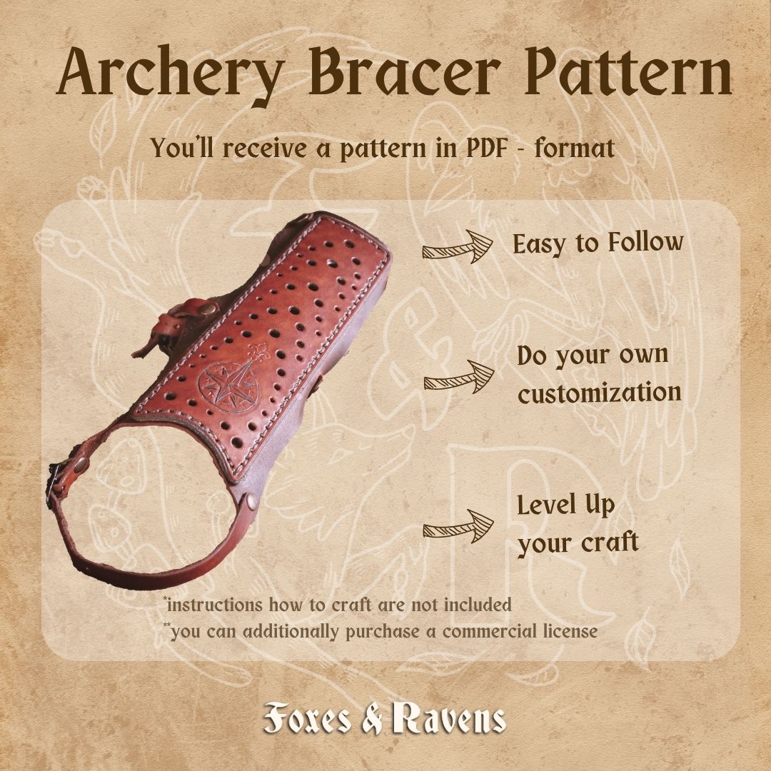 Archery Bracer Pattern