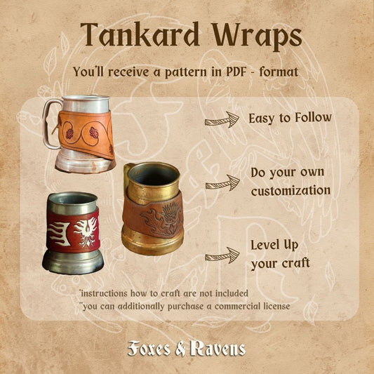 Tankard Wrap Pattern 3-in-1