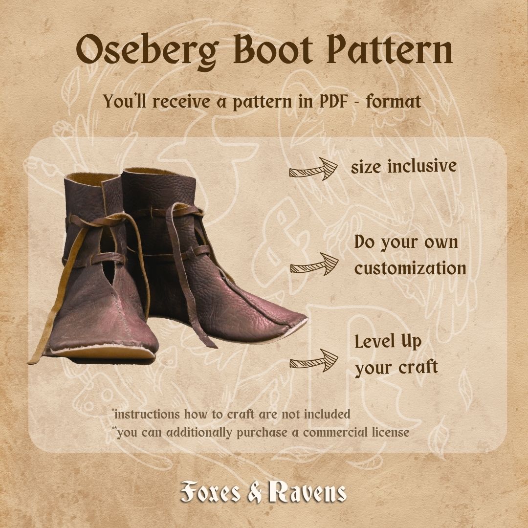 Oseberg Boot Pattern