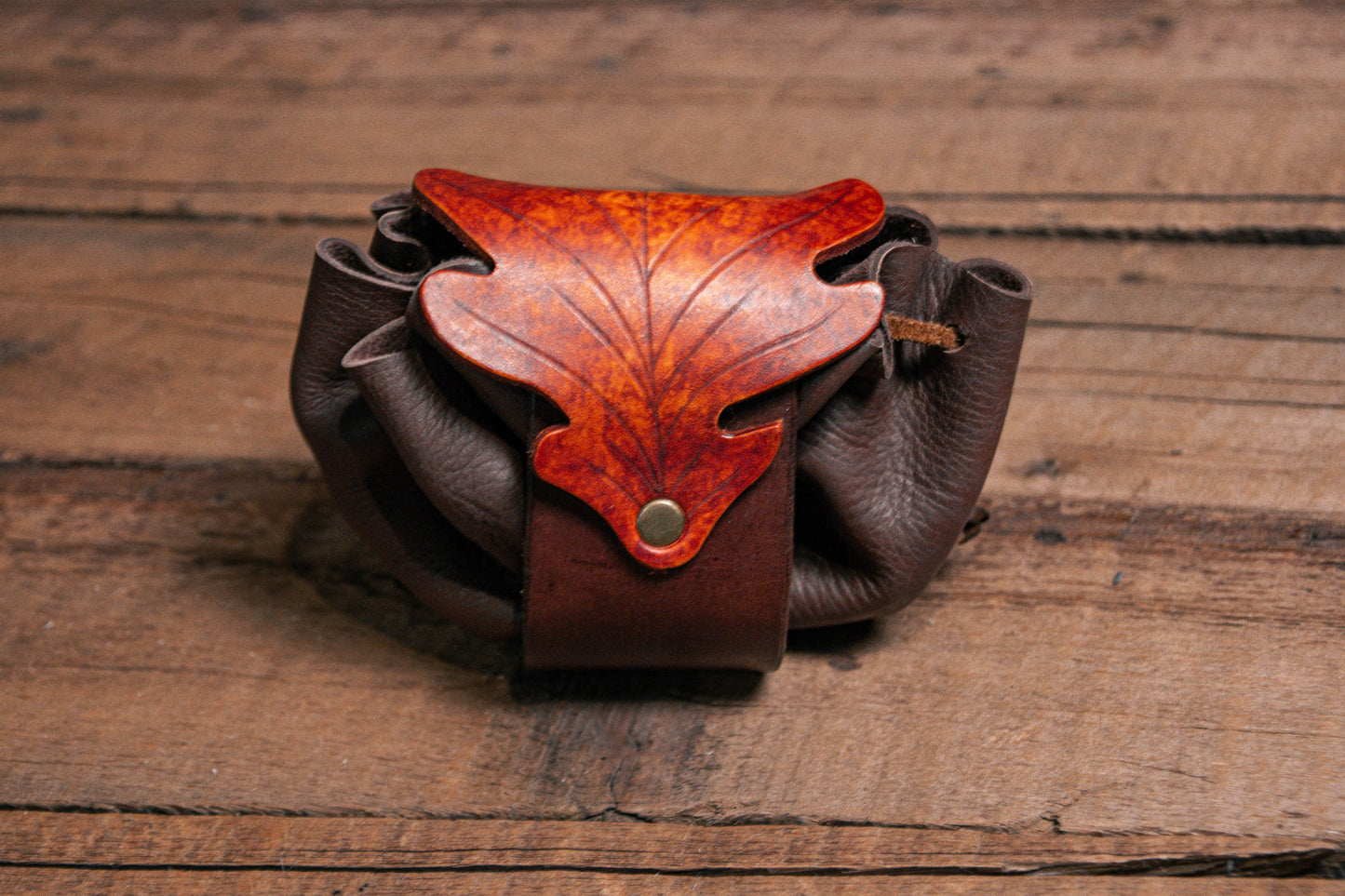 Petite pochette en chêne