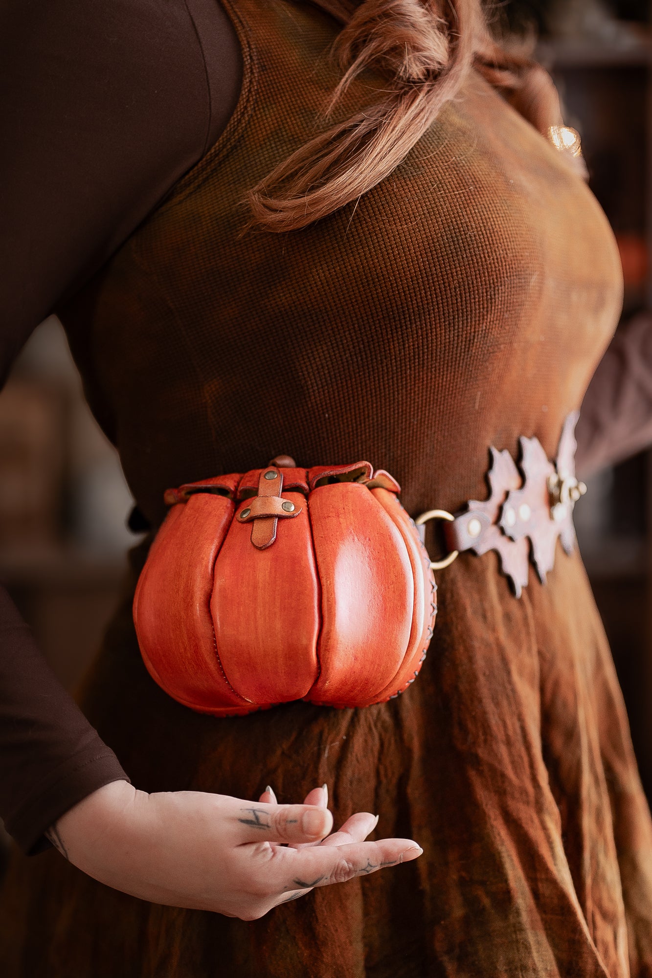 Pumpkin Belt Pouch