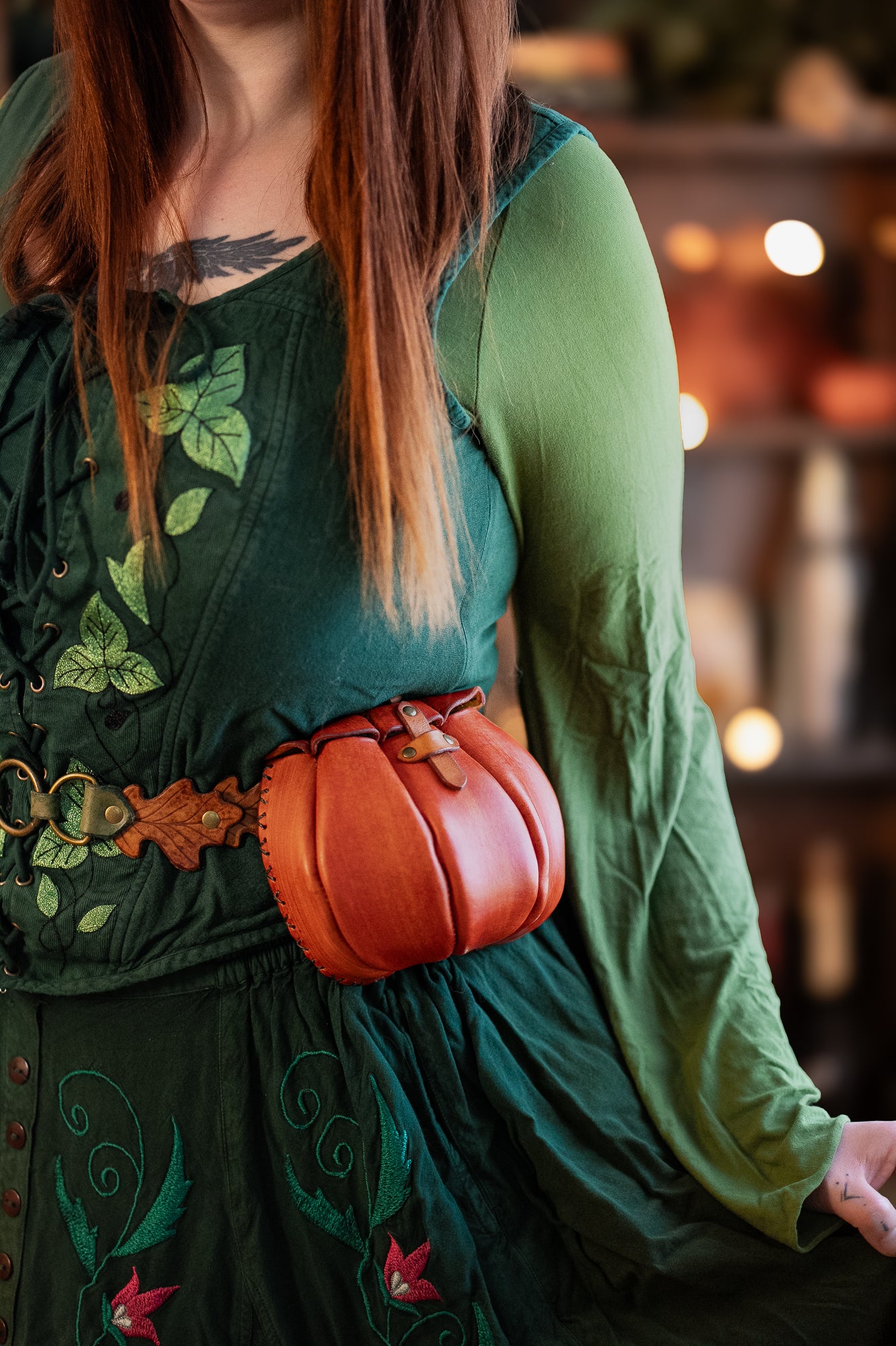 Pumpkin Belt Pouch