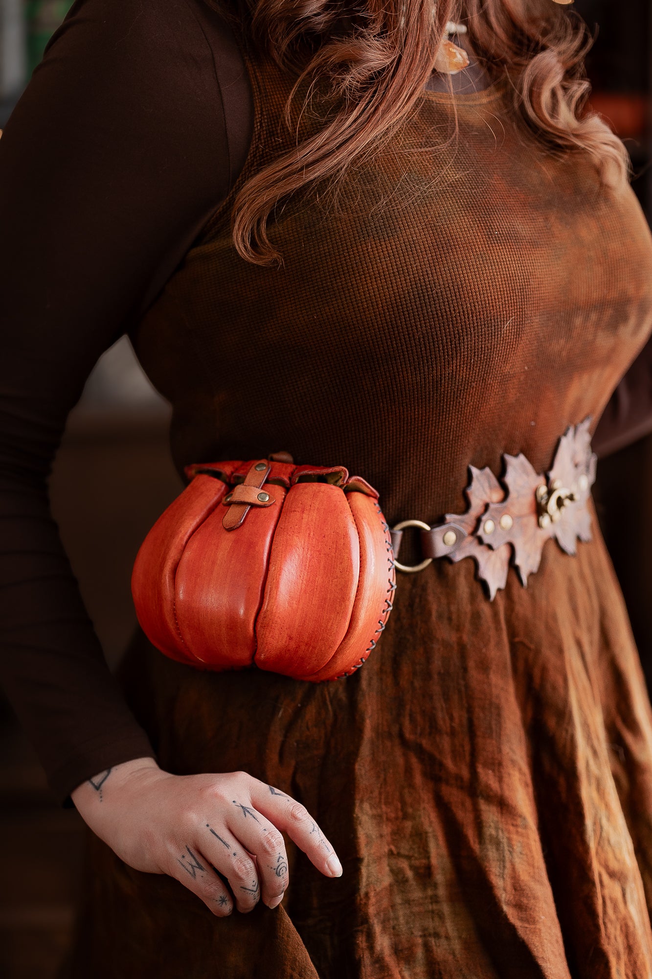 Pumpkin Belt Pouch
