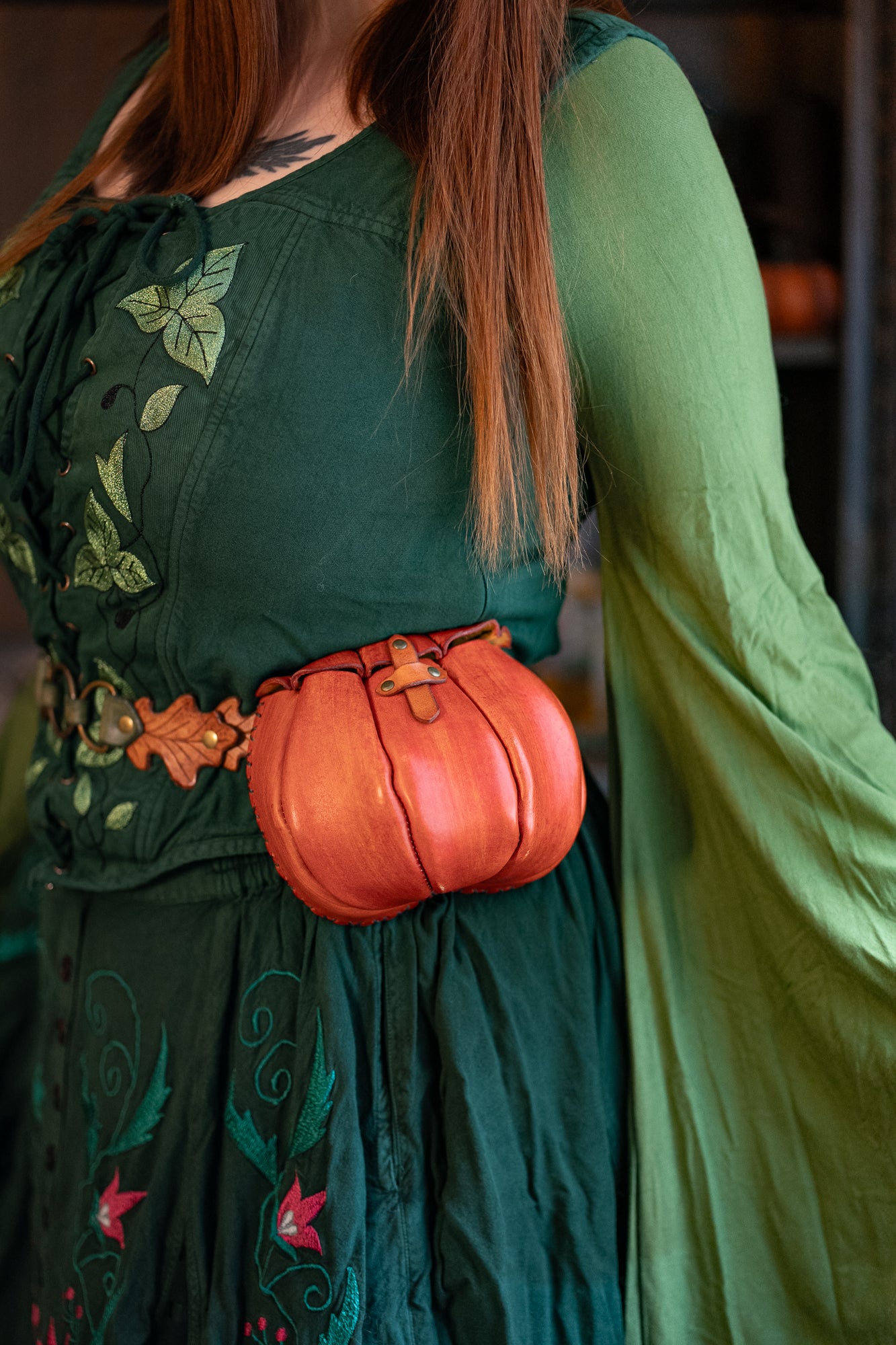 Pumpkin Belt Pouch