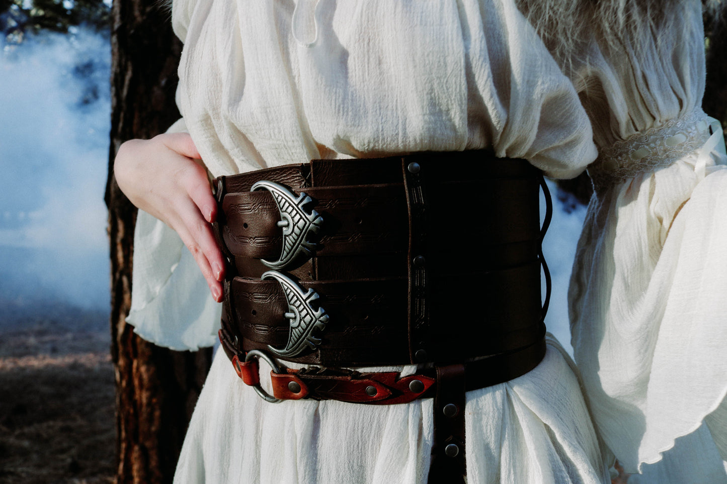 Morrigan's Feather Belt