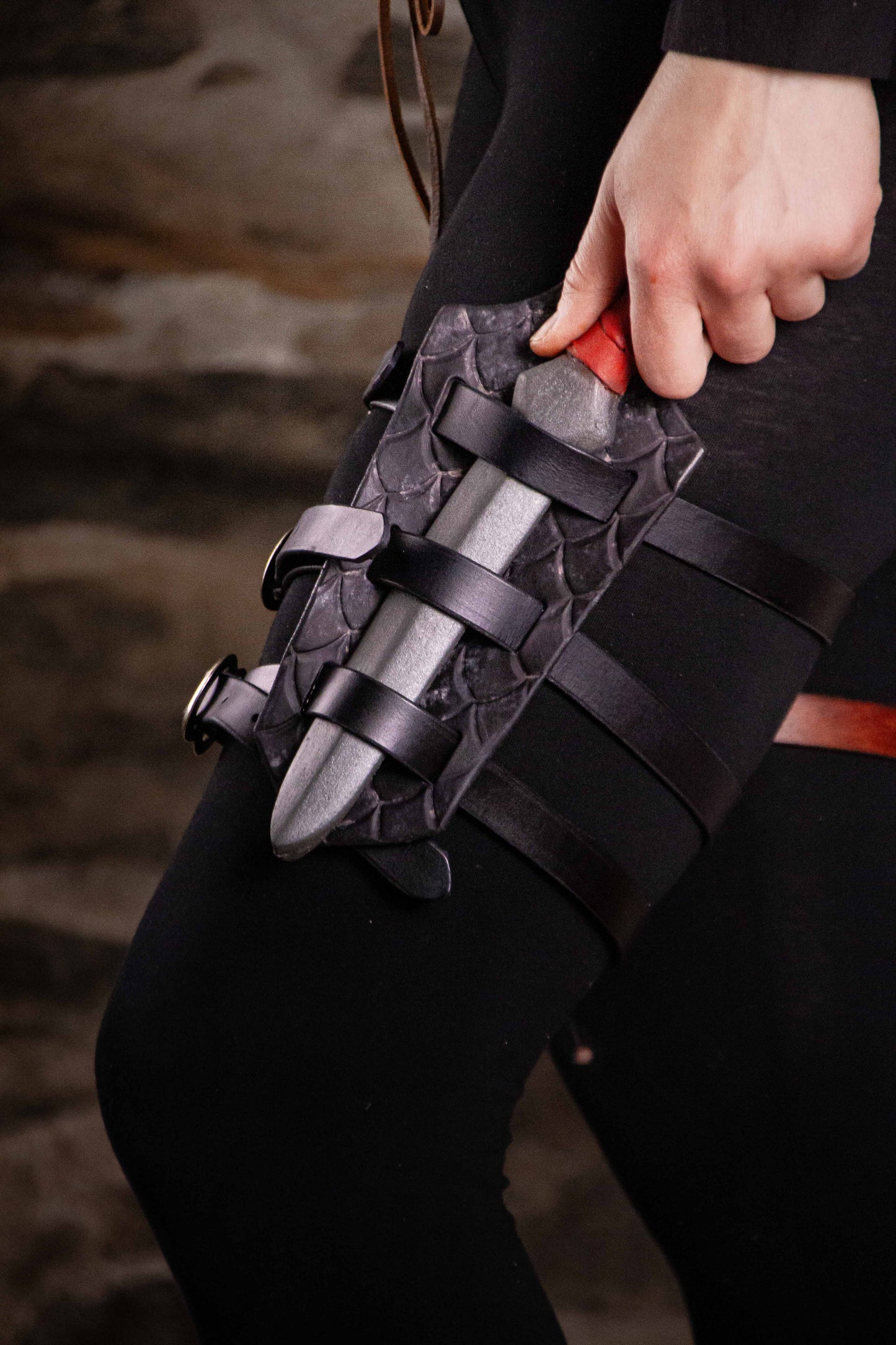 Dragon Highwing Dagger Leg Sheath