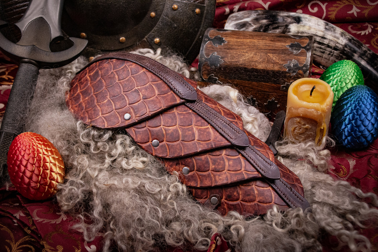 Dragon Rider Pauldrons / Spaulders