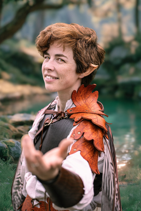 Oak Leaf Shoulder Armour
