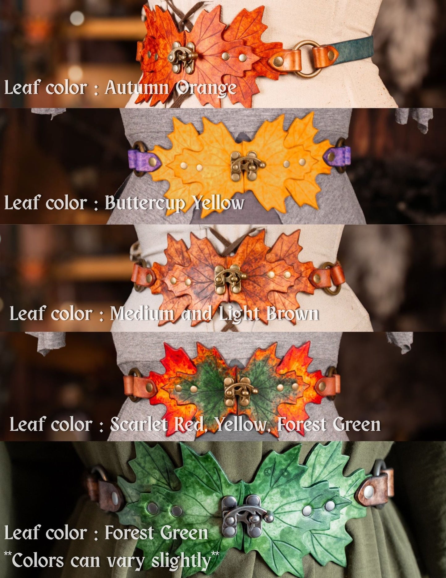 Ceinture Fae de tous les jours en érable