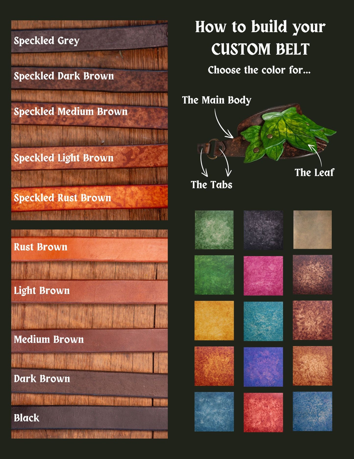 Ivy Leaf Epaulette Shoulder Armor