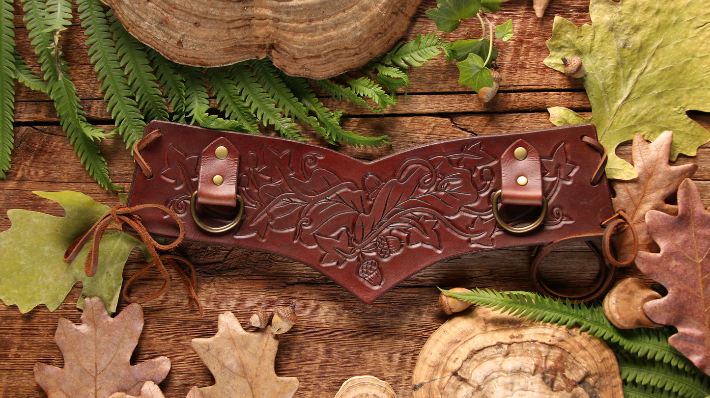 V Cincher Designs for Leather Tooling - Forest Magic