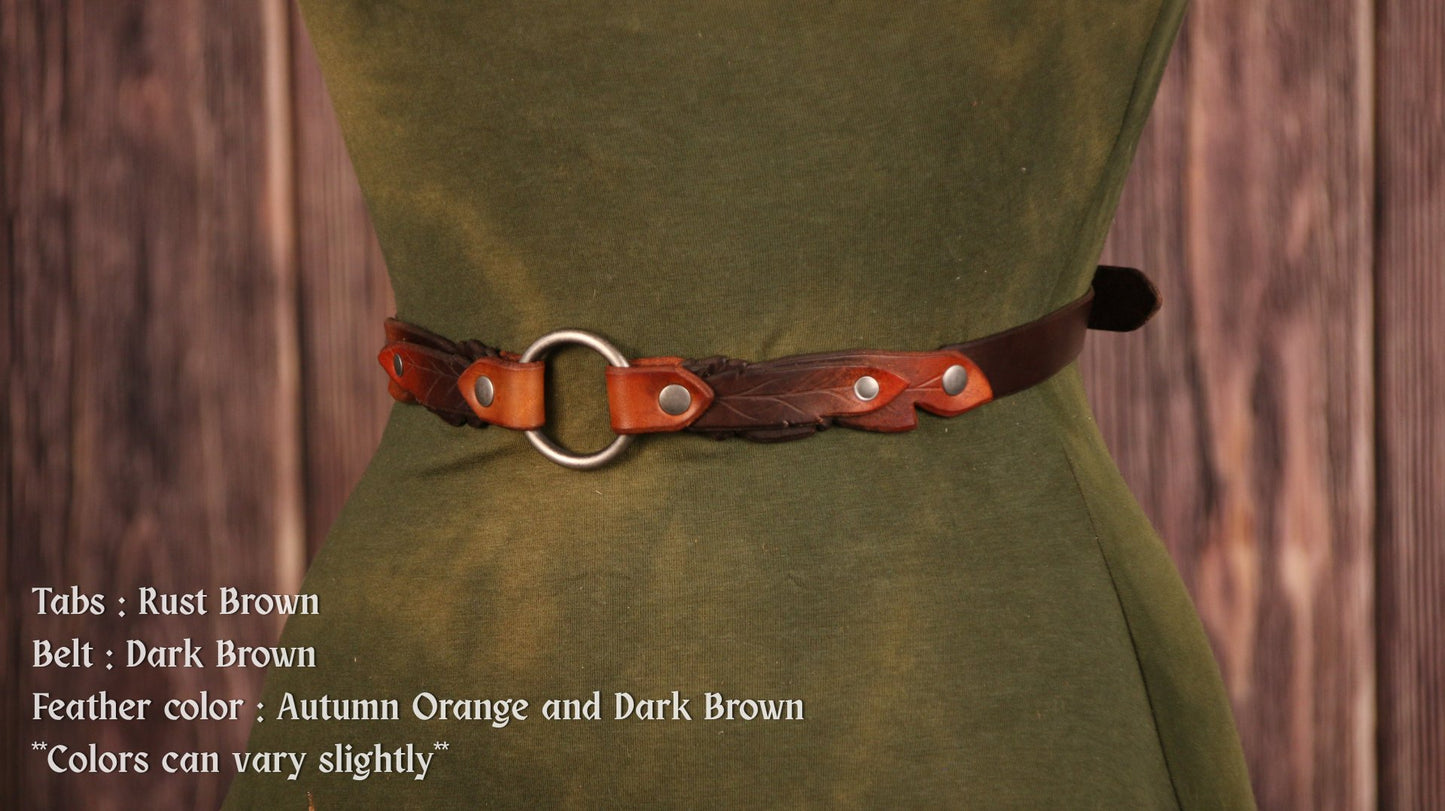 Morrigan's Feather Belt