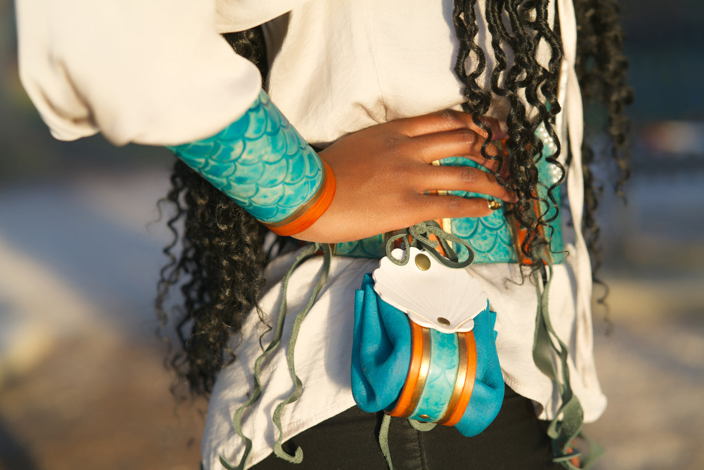 Siren's Shell Circle Pouch