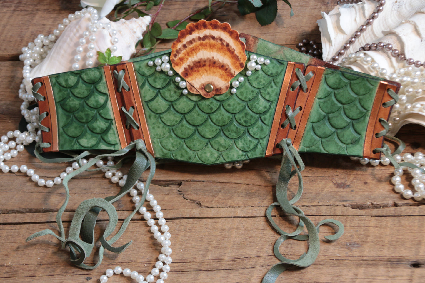 Siren's Shell Corset